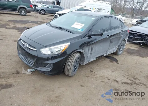 2015 Hyundai Accent Gls z USA, uszkodzony, nr VIN KMHCT4AE5FU903070